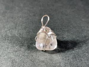 Quartz Clear Hand Wired Pendant (REF:QTZHWP2)