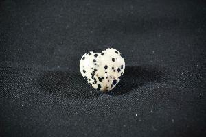 Dalmatian Jasper Crystal Heart (REF:DJCH1)