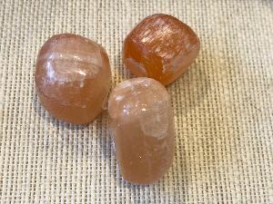 Selenite - Orange - 2 to 3cm Tumbled Stone 