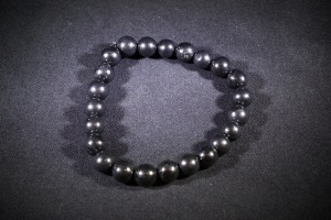 Shungite Small Beads Bracelet (No.853)