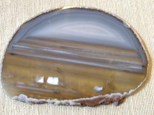 Agate Slice - Natural Brown (ref DAS105)