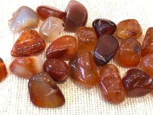 Carnelian - up to 5g Tumbled Stone (Selected)