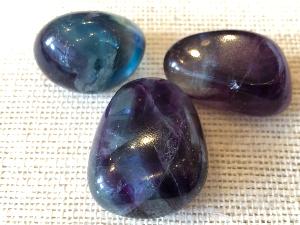 Fluorite - Rainbow -  14g to 24g Tumbled Stone (Selected)