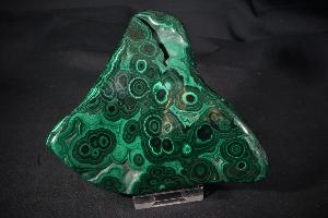 Malachite 'Polished Botryoidal', from Democratic Republic of Congo (REF:MDRC13)