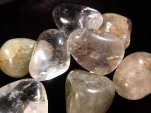 Quartz - With Chlorite Inclusion - Tumbled Stone