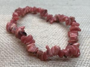 Rhodochrosite Chip Bracelet (selected)