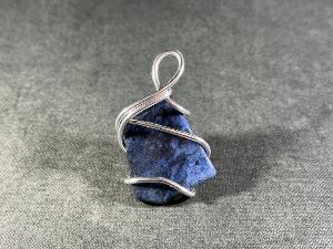 Sodalite Hand Wired Pendant (REF:SODPEN3)