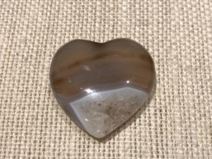 Agate - Polished Heart  (Ref H9)