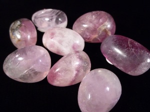 Fluorite - Pink Fluorite Tumbled Stone (Selected)