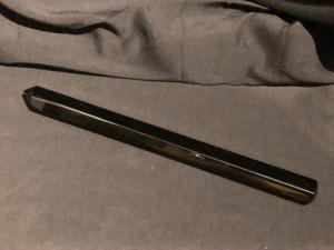 Obsidian Faceted Wand (Ref W9)