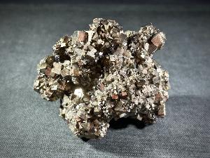 Pyrite, from Huanzala Mine, Huallanca District, Peru (REF:PYyr15)