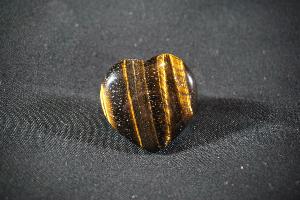 Tiger Eye Crystal Heart (REF:TEH5)