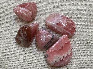 Rhodochrosite - 6g to10g Tumbled Stone (Selected)