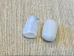 Selenite - up to 6g , 1cm Tumbled Stone (Selected)
