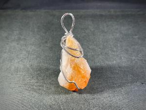Citrine Point Hand Wired Pendant (REF:HWCCP6)