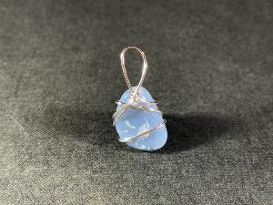 Owyhee Blue Opal Hand Wired Pendant (REF:OWYBLOPHWP1)