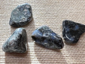 Que Sera Stone (Also know as Vulcanite or Llanite) -  5g to 10g Tumble Stone