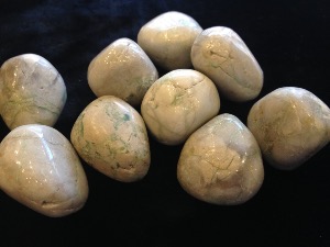 Variscite - White - 'B' grade - Tumbled Stone