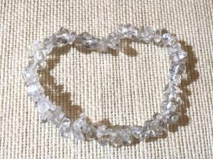 Quartz - Gemstone chip bead bracelet (Selected)