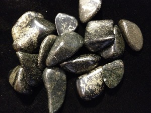 Apache Gold - Steatite & Pyrite - Tumbled Stone
