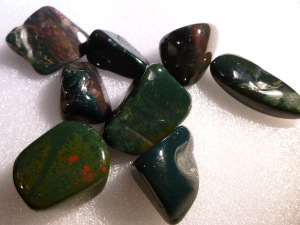 Jasper - Blood (Bloodstone) - Tumbled Stone