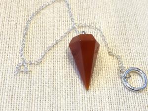 Carnelian - Pendulum (ref p44)