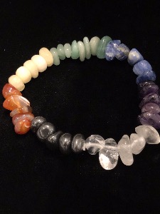 Chakra Bracelet - Tumbled Gemstones (Selected)