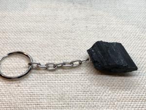 Black Tourmaline Key Ring (ref.KC14)
