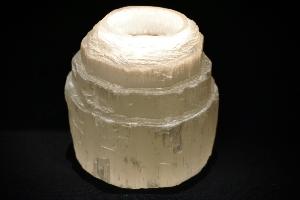 Selenite T-Light Holder (REF:STLH5)