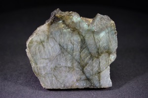 Labradorite (Half Polished/Half Rough), from Madagascar (No.10)	