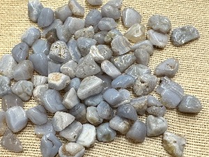 Agate - Blue Lace - up to 1.5g Tumbled Stone (Selected)