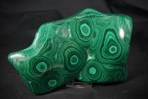 Malachite 'Polished Botryoidal', from Democratic Republic of Congo (REF:MDRC8)