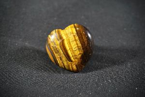 Tiger Eye Crystal Heart (REF:TEH7)