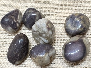 Variscite - Purple - 4g to 8g Tumbled Stone (selected)