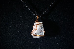 Apophyllite Hand Wired Pendant (No.753)