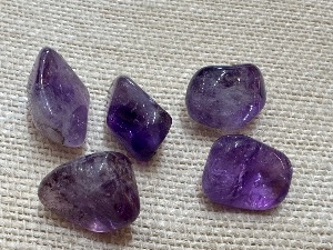 Brandberg - Amethyst - 2.5-3.5g Tumbled Stone (Selected)