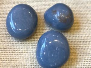 Angelite - Peru - 15g to 20g, 2 to 3cm Tumbled Stone (Selected)