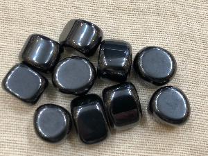 Hematite - 25g to 35g 'Chunky'  Tumbled Stone (Selected)