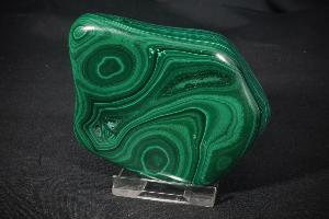 Malachite 'Polished Botryoidal', from Democratic Republic of Congo (REF:MDRC12)