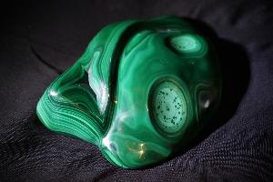 Polished Malachite, from Democratic Republic of Congo (REF:MDRC4)