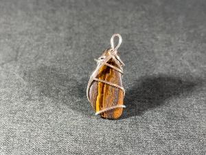 Tiger Iron Hand Wired Pendant (REF:TIGIR3)