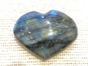 Labradorite - Polished Heart ( Ref. H11) 