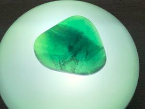 Fluorite - Blue / Green, Boxed Tumbled Stone (Ref TB108) 