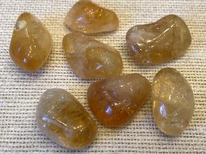 Citrine 5g to 10g Regular Colour Tumbled Stone (Selected)