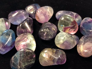 Fluorite - Rainbow - 2cm Tumbled Stone