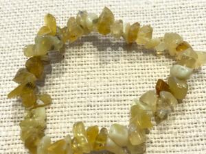 Opal - Yellow - Gemstone Chip Bead Bracelet (Selected)