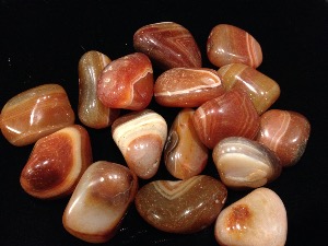 Sardonyx - Tumble Stone - Red (Selected)